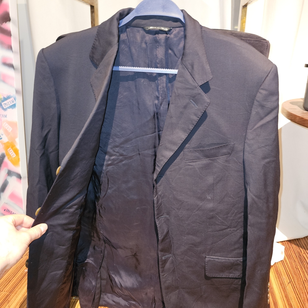 Canali Midnight Black Men's Blazer